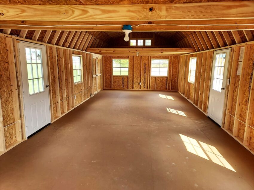 how to turn a storage shed into a home