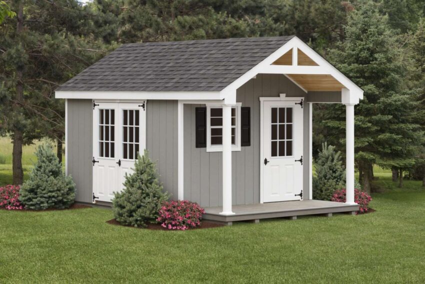 how to turn a storage building into a home