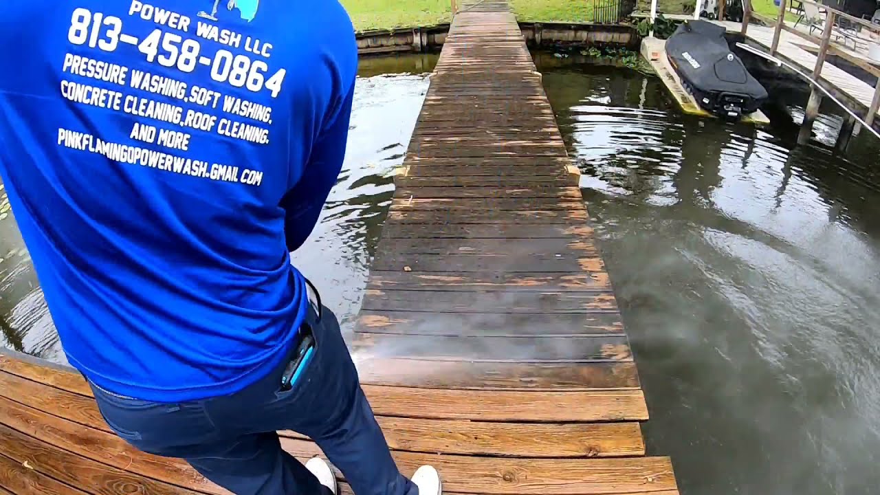 Boat Dock Cleaning