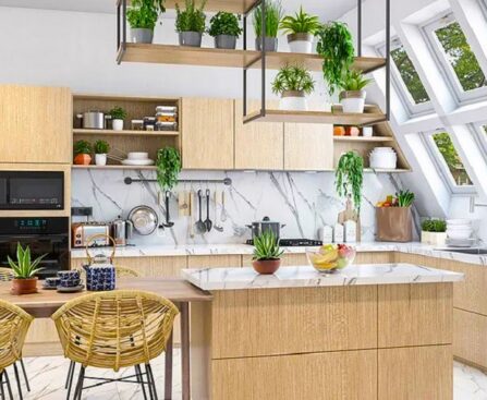 A Kitchen for Eco-Friendly Eats