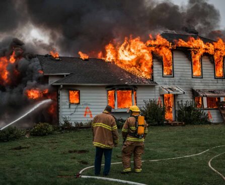What is the fire escape strategy plan?