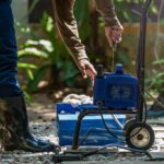What are the tips for a pressure washer