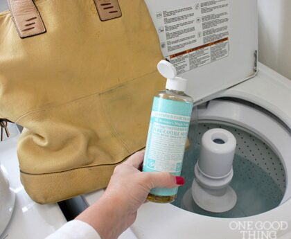 How to get stains out of a Coach purse