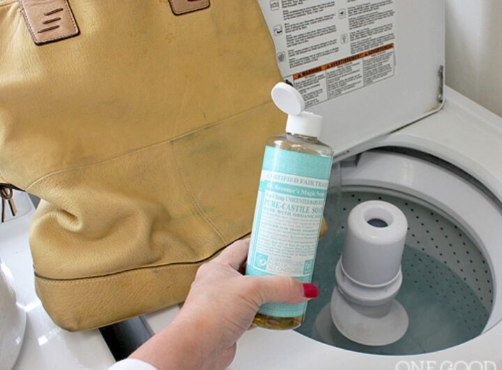 How to get stains out of a Coach purse