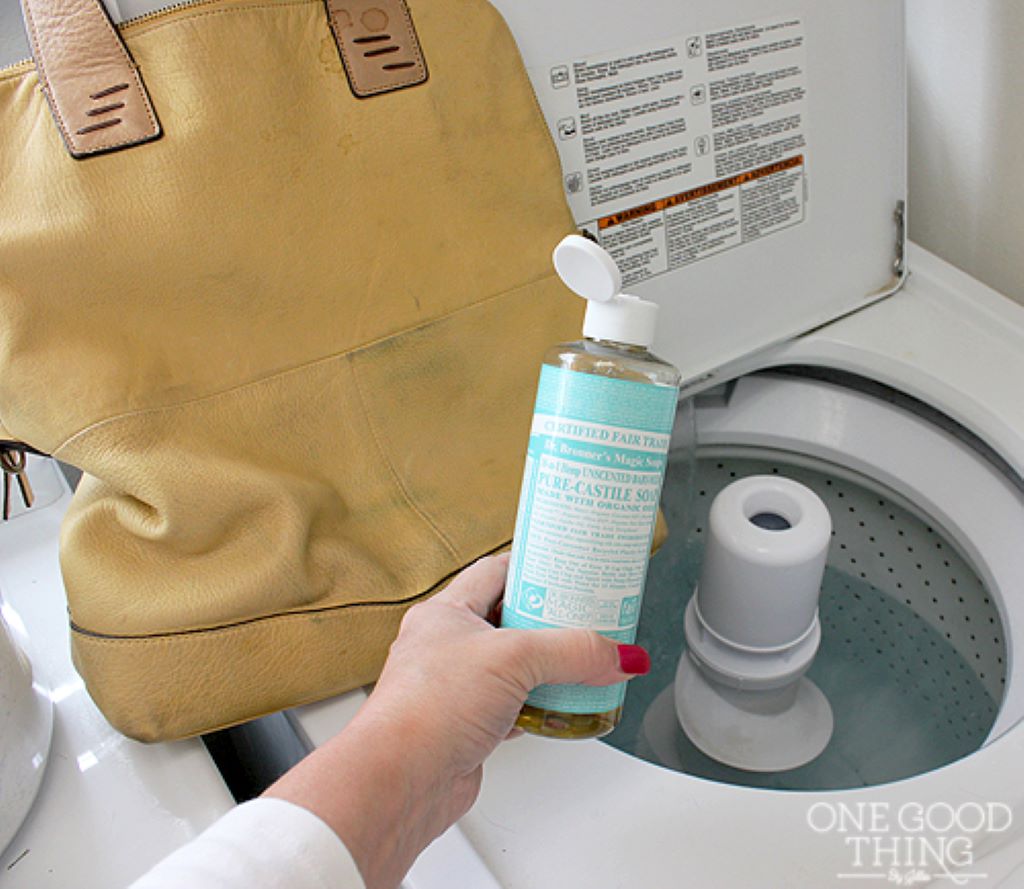 How to get stains out of a Coach purse
