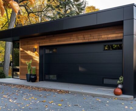What size is a standard garage door?
