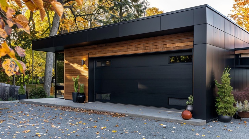 What size is a standard garage door?