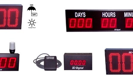 Timers and counters in digital electronics