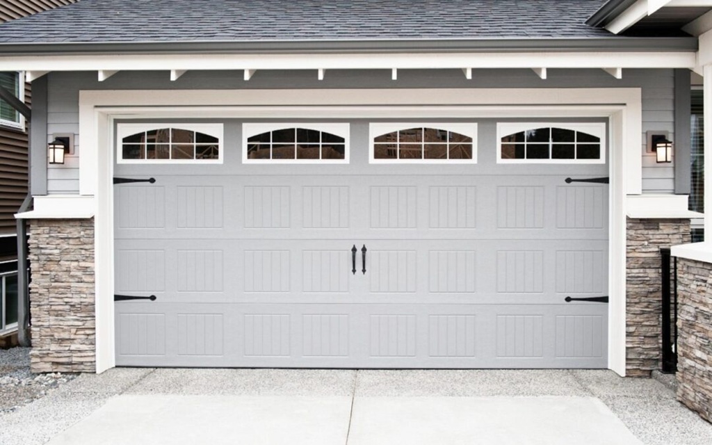 What type of material is best for a garage door