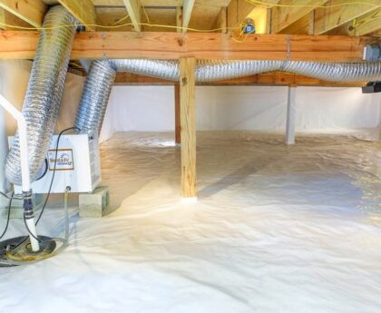 What is the best vapor barrier for under a house