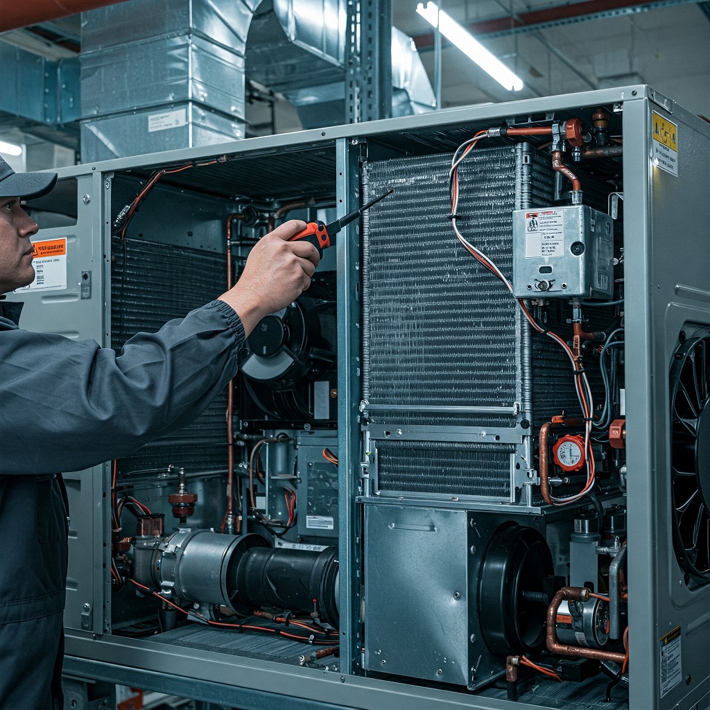 What maintenance should be done on HVAC