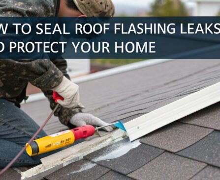 What is the best sealant for flashing roof