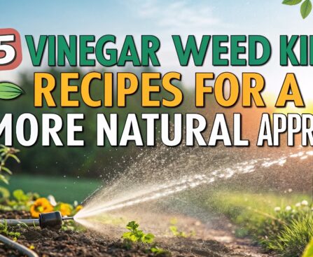 What kills weeds permanently naturally with vinegar