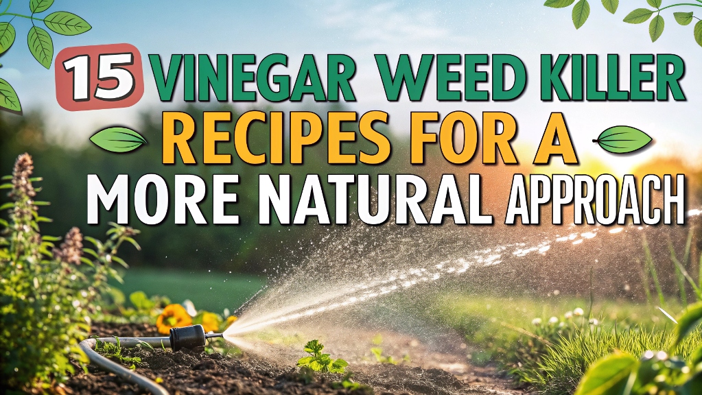 What kills weeds permanently naturally with vinegar