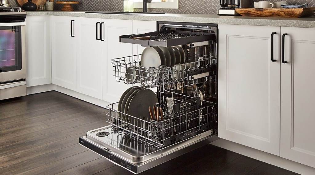 dishwasher leaking from