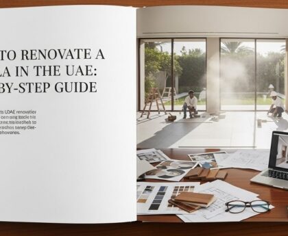 Villa renovation process in the UAE step by step
