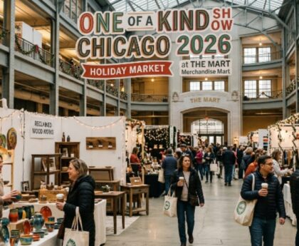 One of a Kind Show Chicago 2026 holiday market at THE MART Merchandise Mart