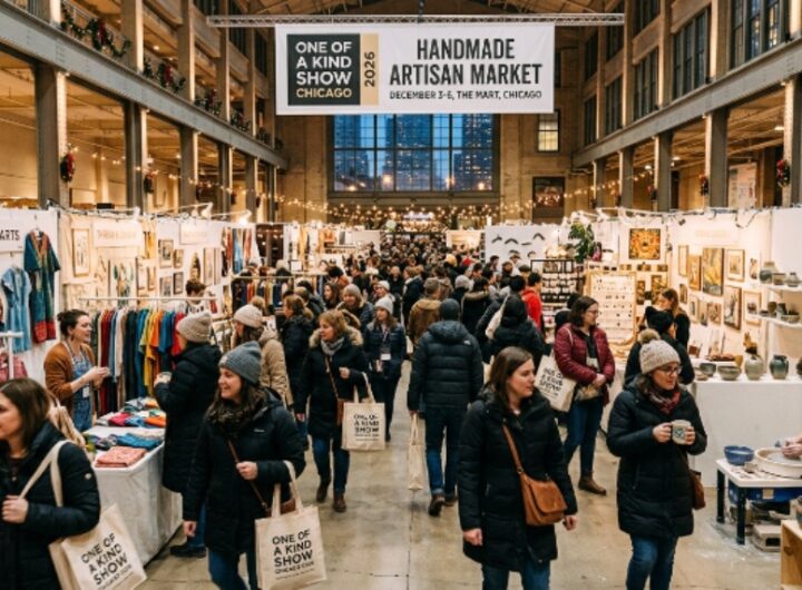 One of a Kind Show Chicago 2026 handmade artisan market at THE MART December