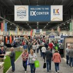 Visitors exploring exhibitor booths at the Cleveland Home Show 2027 at the IX Center